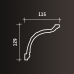 Карниз европласт гибкий 1.50.203 Карниз европласт гибкий 1.50.203